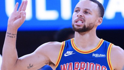  库里三分球里程碑超越雷阿伦  